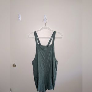 Olive green romper - universal thread